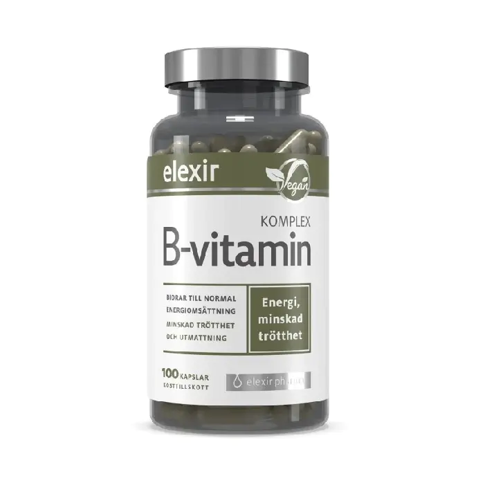Elexir Vitamin B Complex 100 Capsules